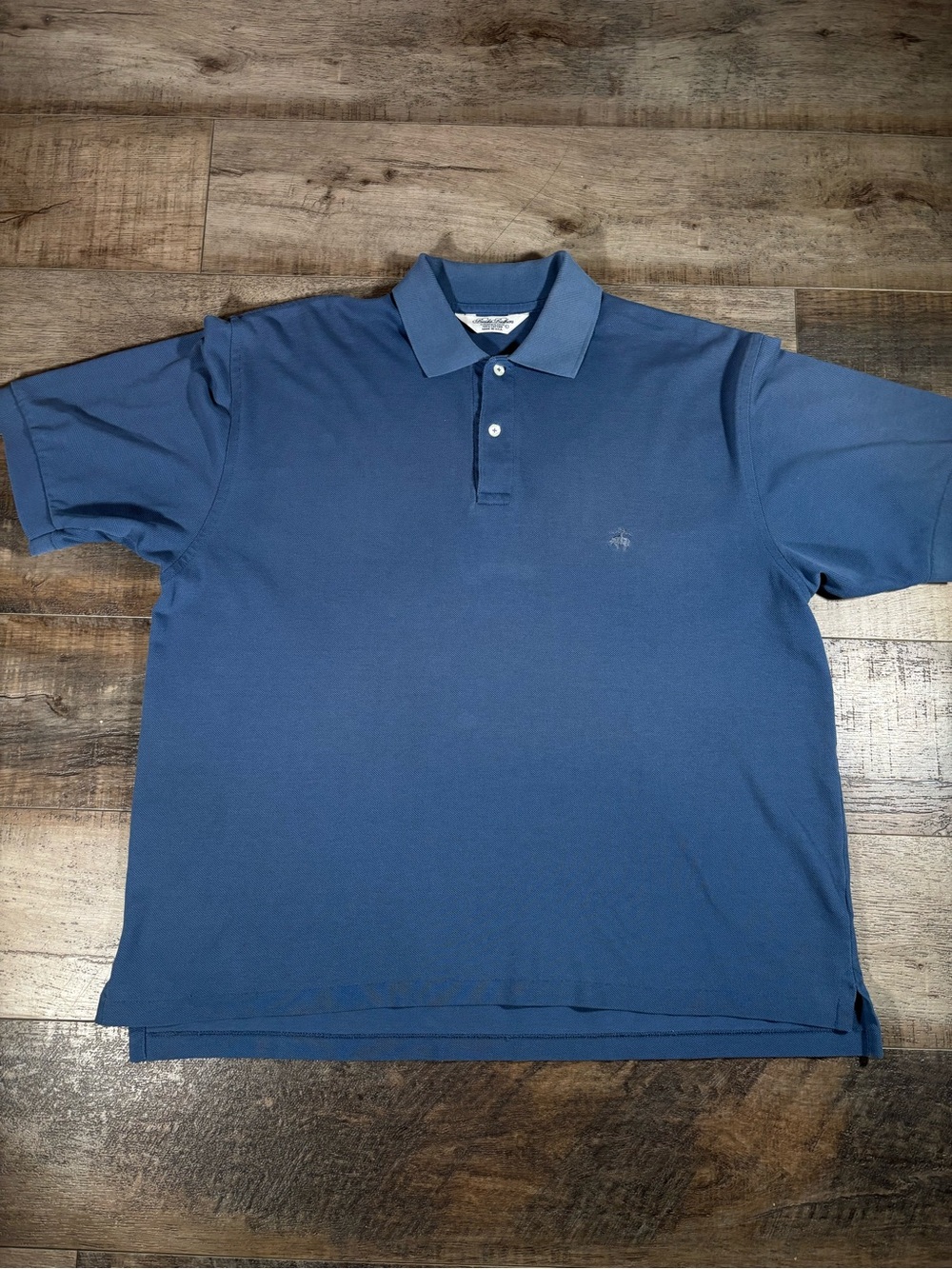 Brooks Brothers Men's Navy Blue Polo Shirt